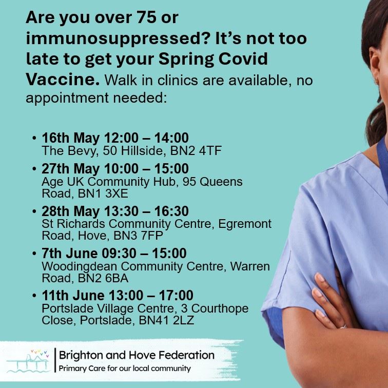 spring covid walk in clinics